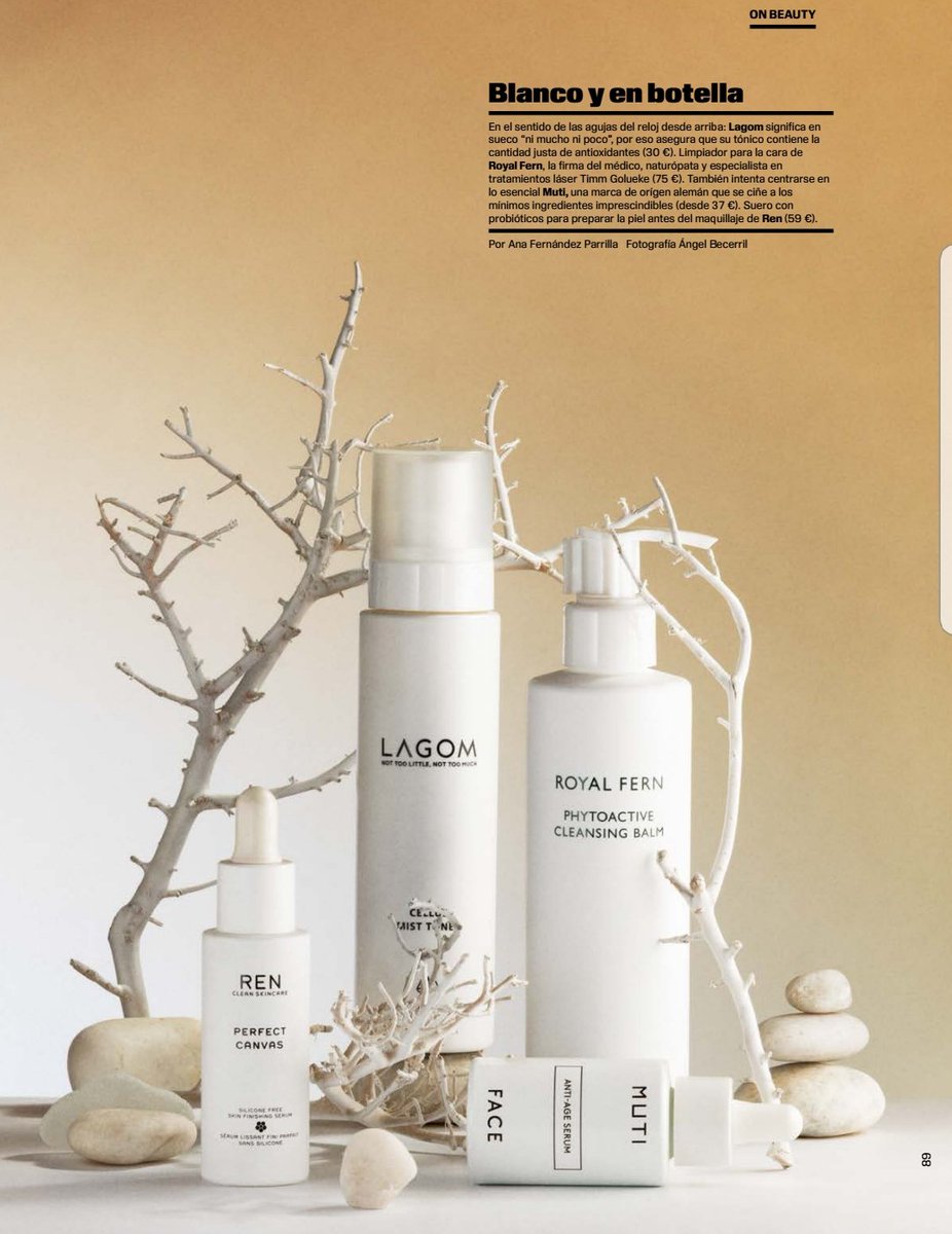 LagomCosmetics_'s tweet photo. Pletóricos de ver nuestro #TonicMist (30€/150 ml) en el número de #verano de la revista @tmagazinees ☝🏻Un #tónico que hidrata y bloquea las partículas de polvo y la contaminación, controlando los niveles del pH de la #piel e hidratándola 🍃🌸 #KBeauty https://t.co/DXYdU8XDAl