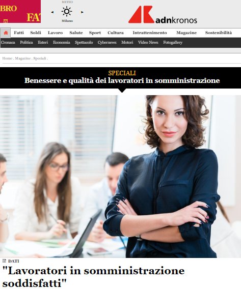 Lo speciale di @adnkronos su #Benessere e qualità del #lavoro in #somministrazione, con dati, video e interviste ai relatori dell'evento di presentazione del Secondo rapporto dell'Osservatorio <a href="/EbitempItalia/">ebitemp</a> con <a href="/UninaIT/">Unina Federico II</a> e <a href="/Uniparthenope/">Università degli Studi di Napoli "Parthenope"</a>. #Benesserelavoro adnkronos.com/speciali/ebite…