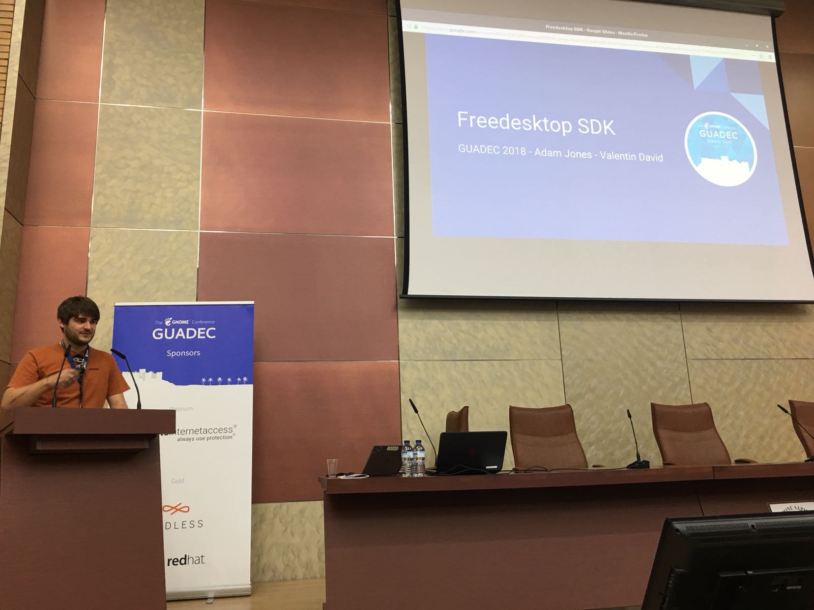 Javier Jardon Starting Today S Guadec Sessions With Adds68 And Valentin From Codethink Presenting The News About The Freedesktop Sdk Project Base For All Flatpakapps And Flatpak Runtimes T Co Nbeof1nhcf Javier Jardon Starting Today S Guadec Sessions With Adds68 And Valentin From Codethink Presenting The News About The Freedesktop Sdk Project Base For All Flatpakapps And Flatpak Runtimes T Co Nbeof1nhcf