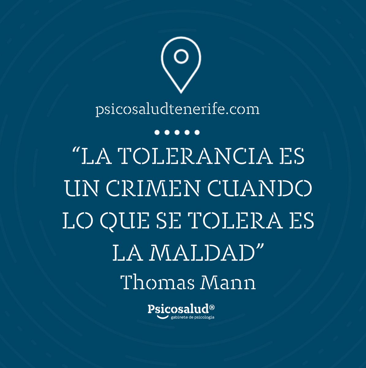 PsicoSaludTf's tweet photo. ⭕️Ante la violencia y la maldad, tolerancia 0. https://t.co/VlZT9l4pIF
