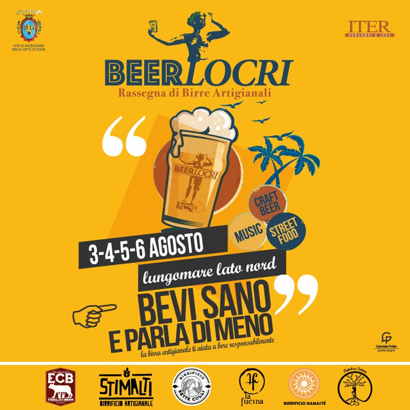 beerlocri's tweet photo. #Bevi #sano e #parla meno 🍻🤫
#BeerLocri #beer #craftbeer #food #streetfood #music #fun #summer #2018 #event #festival #birrartigianale #Locri #Locride #sud #Calabria #Sicilia #Campania #Molise #Lazio
@Eternalcitybrew @stimalti https://t.co/siWWCkqJmS
