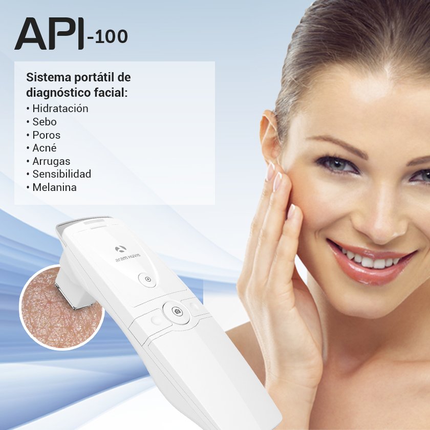 Para realizar un tratamiento facial lo correcto es realizar un buen diagnóstico previo. Utiliza nuestro equipo #API100, Identifica las carencias de tu cliente y recomiéndale el tratamiento más adecuado: bit.ly/2MU28WW