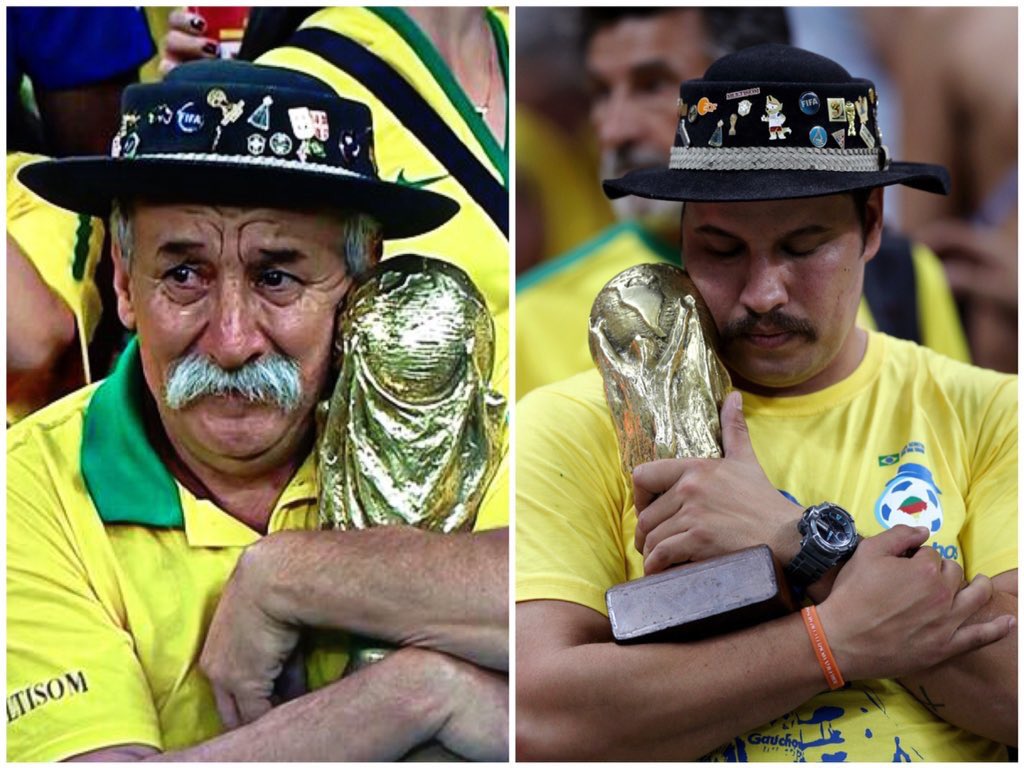 SPORF в Twitter: „🇧🇷 Clovis Fernandes followed Brazil for 7 World Cups  from 1990 to 2014, but passed away from cancer in 2015 😢 🇷🇺 His 2 sons  Frank &amp; Gostavo, are