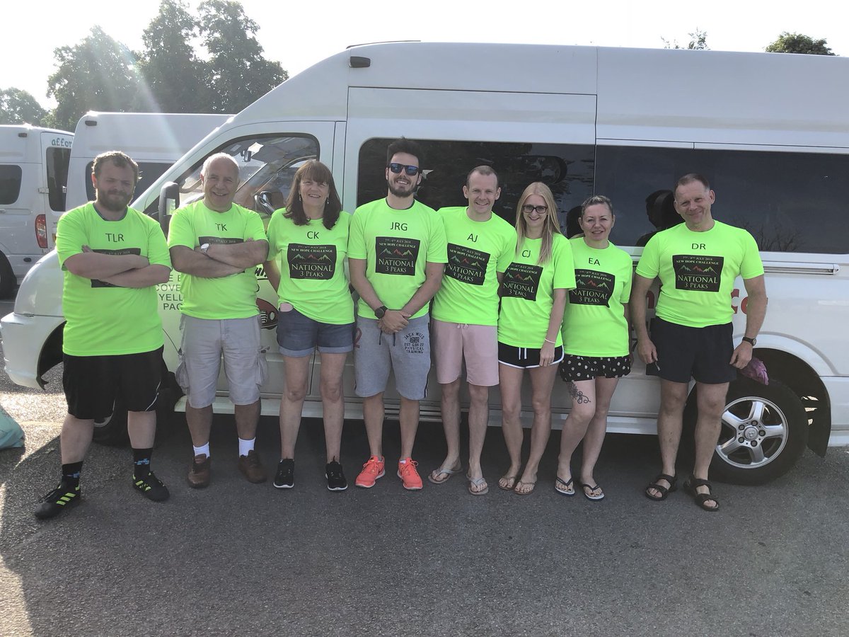The 4 teams taking part in #3peakschallenge Barclays Bank team, Lloyds Bank team, <a href="/sandbachscience/">SandbachScience</a> teachers from Sandbach School, Year 11 pupils from Sandbach School. Show you support by donating at mydonate.bt.com/teams/newhope2…