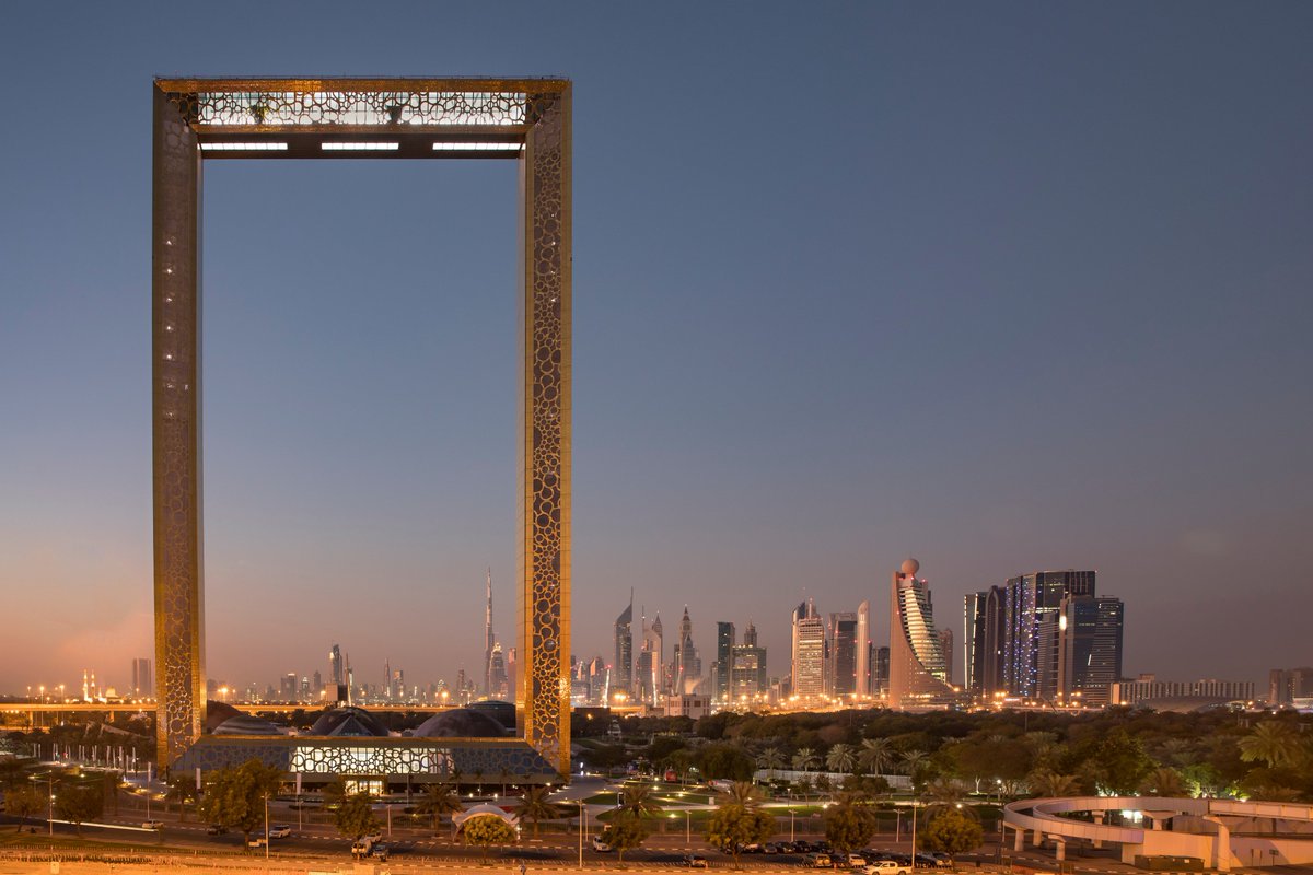 DubaiNews's tweet photo. #Dubai Frame welcomed over 466,000 visitors since its opening on the beginning of this year; introduces e-Ticketing and smart services system. https://t.co/xj1a4qkS71