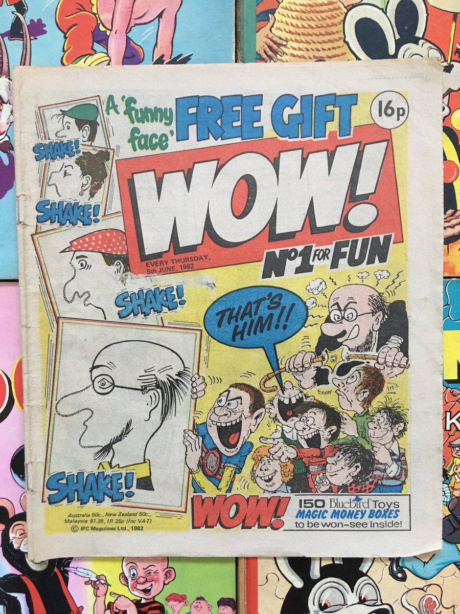 WOW! 1st issue! Found in my cupboard. Later on I was Working with this lovely comic.