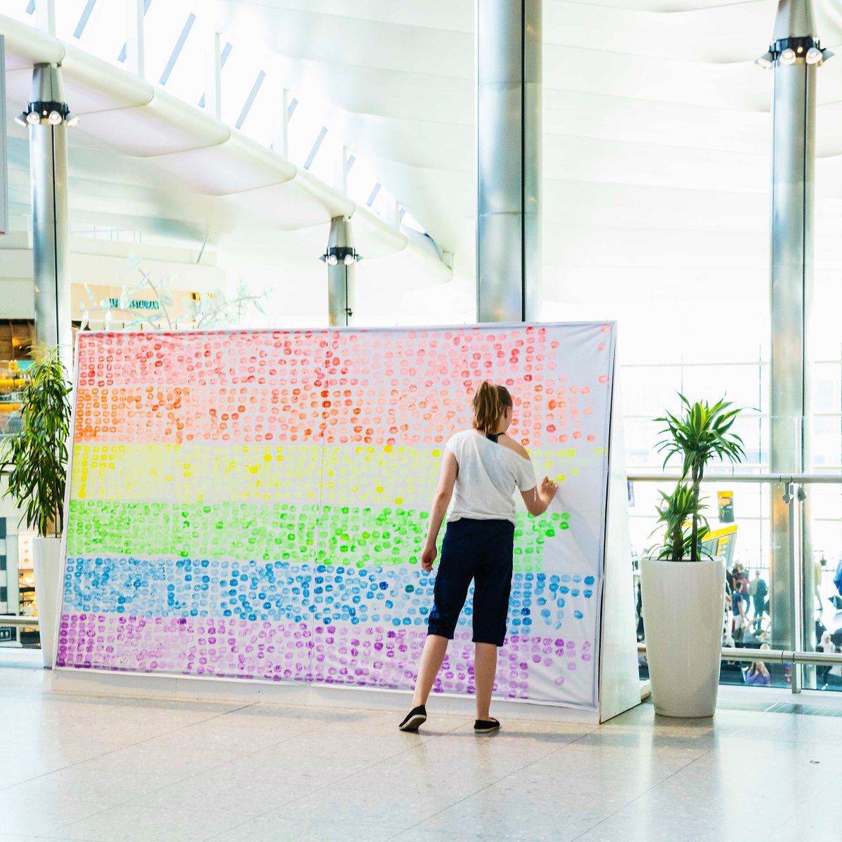 Happy London Pride from all of us at Plane Food! We are so excited to share <a href="/HeathrowAirport/">Heathrow Airport</a>‘s #HeathrowPride flag with you... It has been touring the airport all week and is now covered in rainbow kisses from colleagues and guests! 🏳️‍🌈 #PrideInLondon