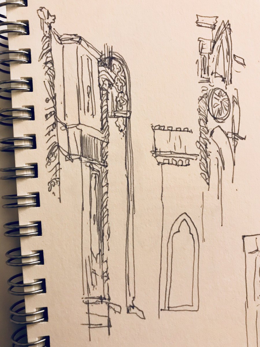 some very small duomo sketches 