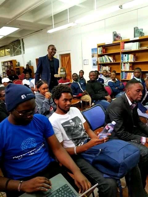 DevCLusaka's tweet photo. We hosted our first outreach Meetup at the Copperbelt University dubbed DevX Copperbelt University. The turnout was great and lots of lessons being a great software developer were share. These are some of the pictures from the event. #DevCLusaka https://t.co/UP8D6aZqM8