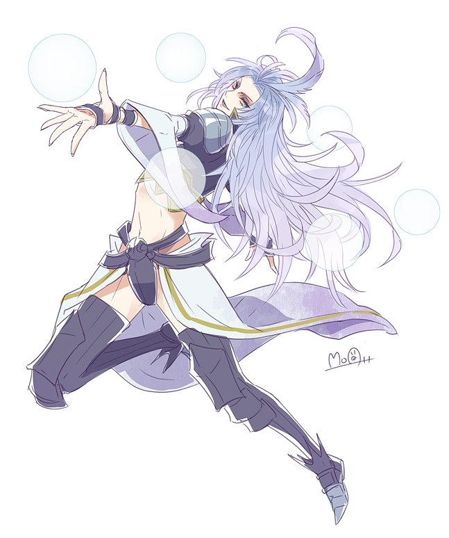「7月7日はFF9のお誕生日だ! 18周年おめでとうございます! 久々にクジャらく」|Moaのイラスト