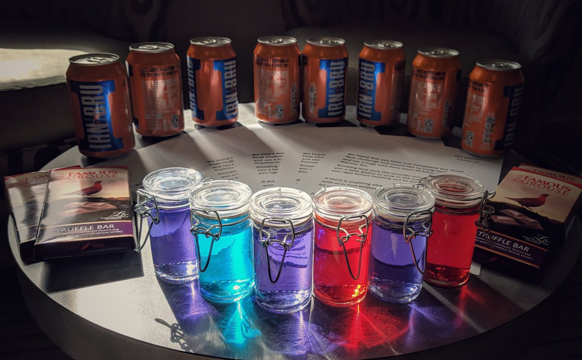 Small group staying with us after completing the three peaks challenge. A little pi wow of radox and chocolate to help those sore muscles. <a href="/CatherineSmi2/">Catherine smith</a> <a href="/AndyFr4ncis/">AndyFr4ncis</a>