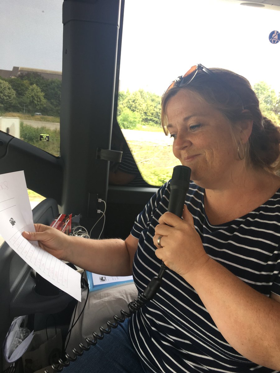 PSMusicTour1's tweet photo. It’s quiz time on the coach. #fingersonbuzzers https://t.co/PPhQU1so3w