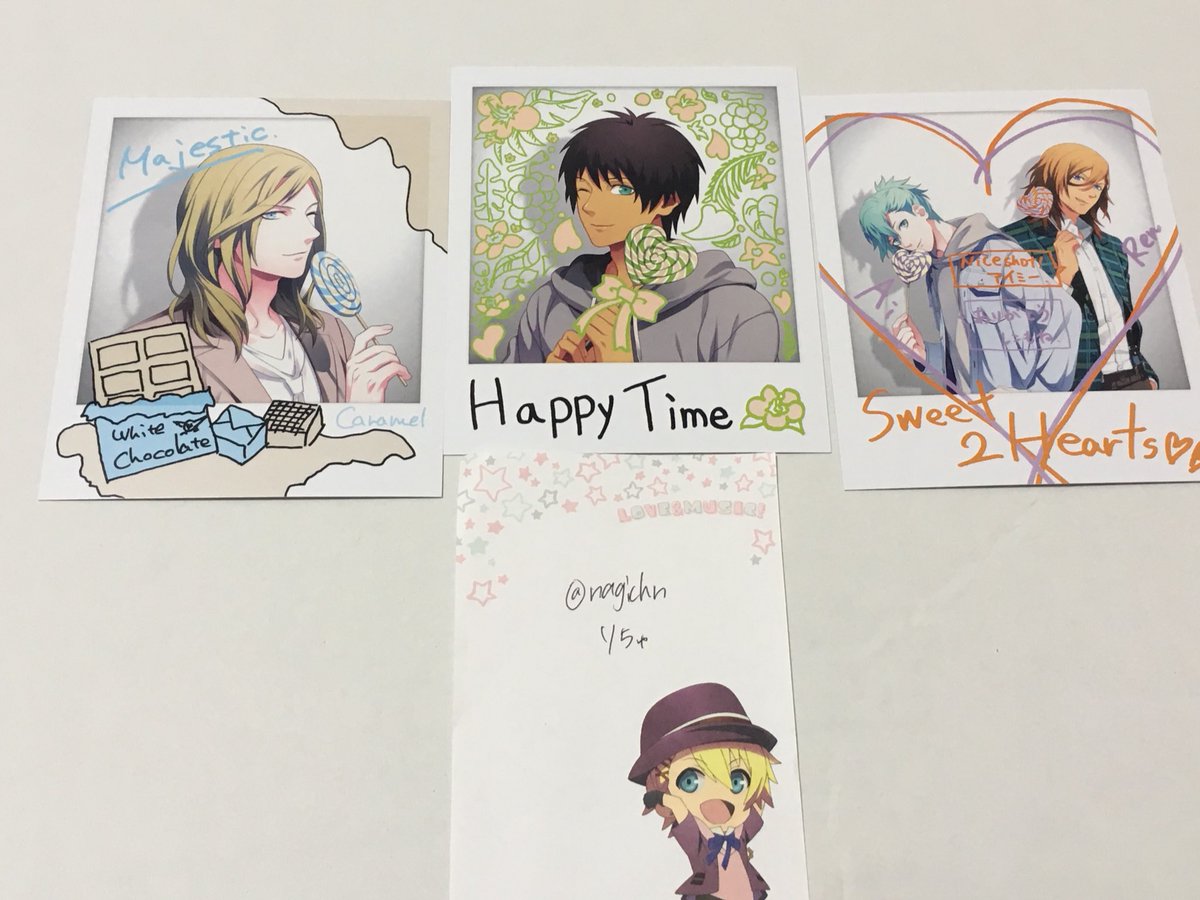 上半期1位sale うたプリ コメント入 セシル 音也 藍 ポストカード コミック アニメグッズ Pnognmfwwi