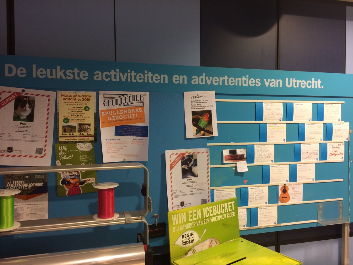 #Spullenbaas gezocht <a href="/alberthein/">alberthein</a> #Utrecht #ASW2018. Voor mensen die een functie met #impact zoeken! 25 juli deadline sollicitatie. #vacature #deeleconomie #circulaireeconomie