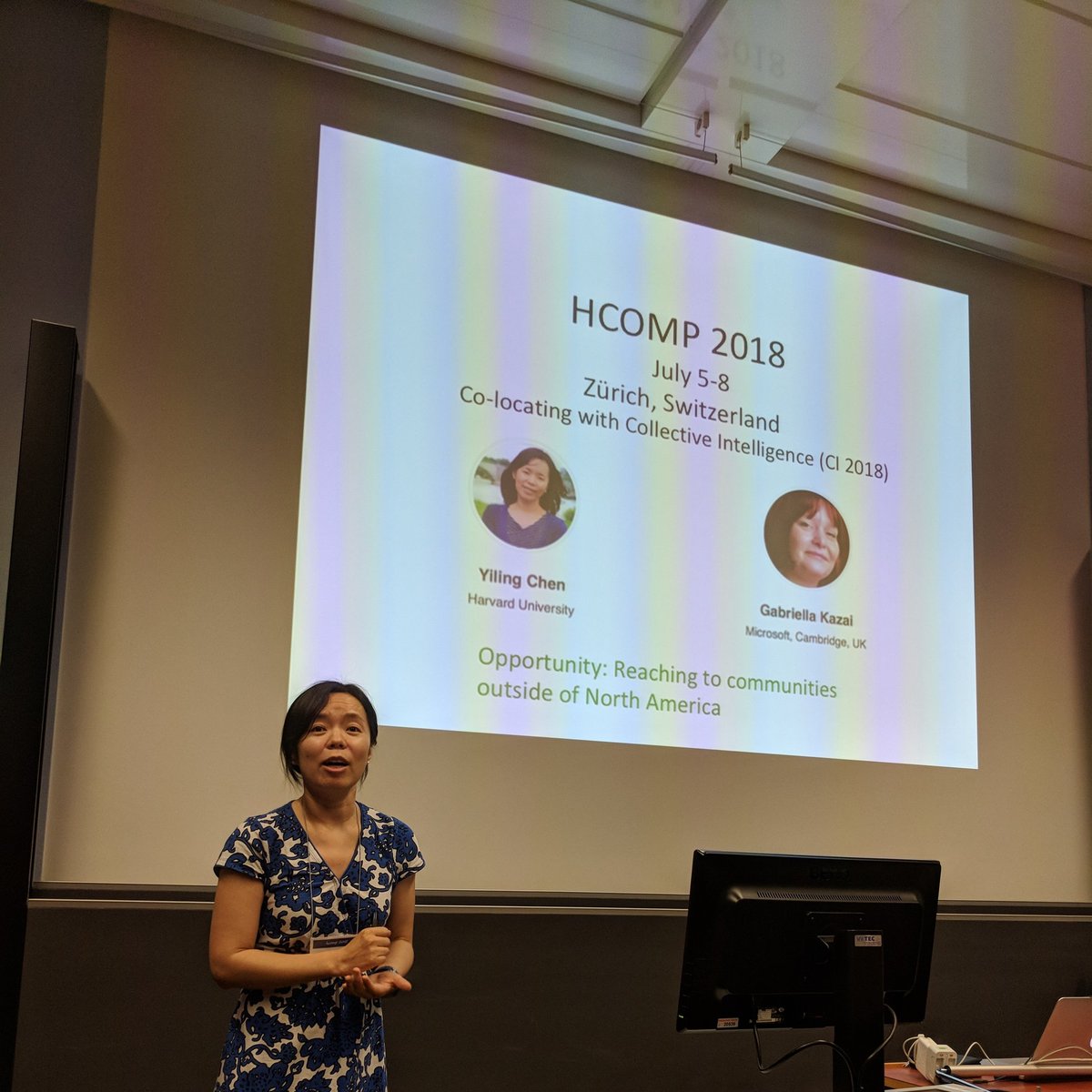 laroyo's tweet image. Great job @gkazai @yilingchen for bridging the European and north American #HCOMP communities @hcomp_conf #HCOMP2018