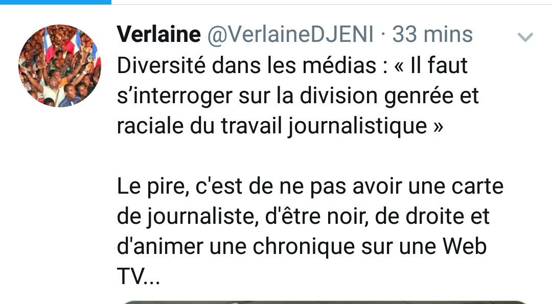 La grande question est de savoir si carte de presse, casier judiciaire et bracelet électronique sont compatibles ?

@VerlaineDJENI @lesRepublicains