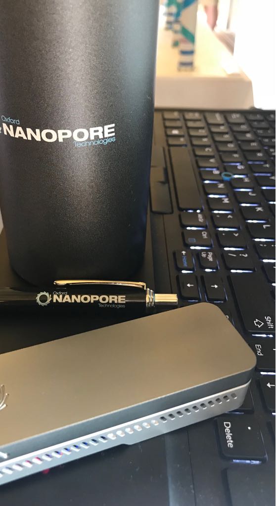 ResistanceIF's tweet photo. Any questions about nanopore our pocket sized sequencer? Come on down to #resistanceisfutile stand and learn all about it! https://t.co/VCFRfTbFGv