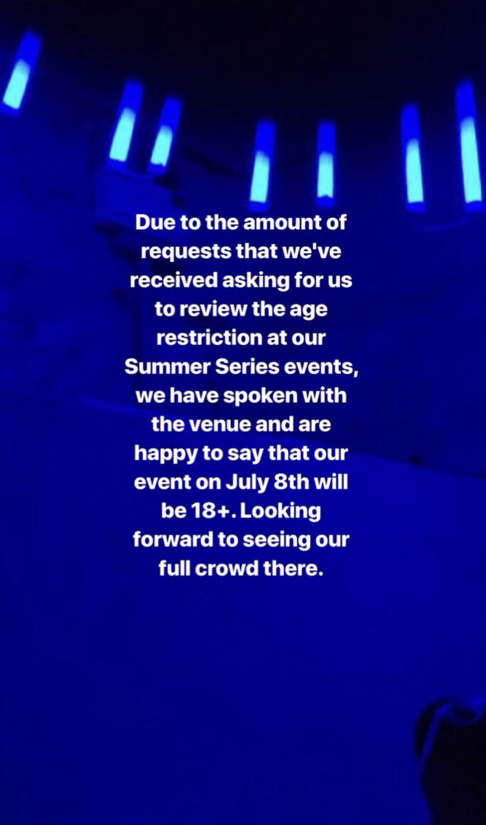 Tomorrow <a href="/93FeetEast/">93FeetEast</a> Summer session. 
£15 Final Release tickets available until July 8th at 12PM midday 
Tickets: residentadvisor.net/events/1119536
(All advance tickets include guaranteed fast-track entry at any time on the day.)
+ Free Rsvp available soulinmotionldn.com