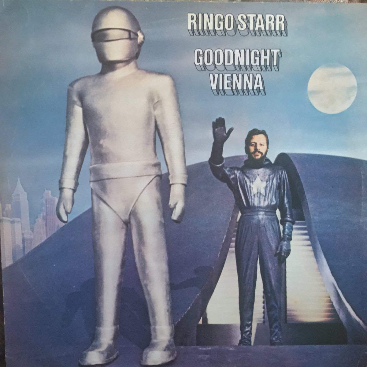 #vinylbirthday #July6th #RingoStarr always remember buying this copy of #goodnightvienna by @ringostarrmusic off #darlingtonmarket and the stall holder smirking “goodnight Venus what a title” you live and learn