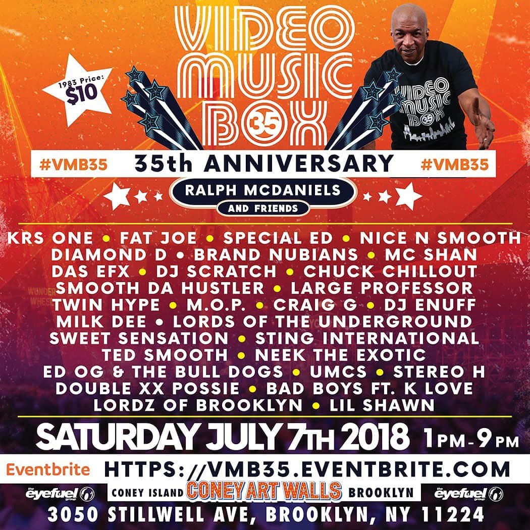 BKHipHopFest's tweet image. Come out to Coney Island and support @VideoMusicBox #VMB35 #ForTheCulture