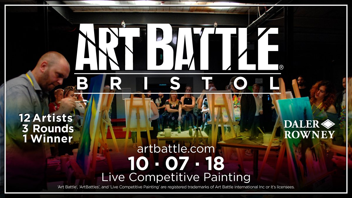 AB1677 – Art Battle Bristol – 10/7/2018 buff.ly/2lXpPCh