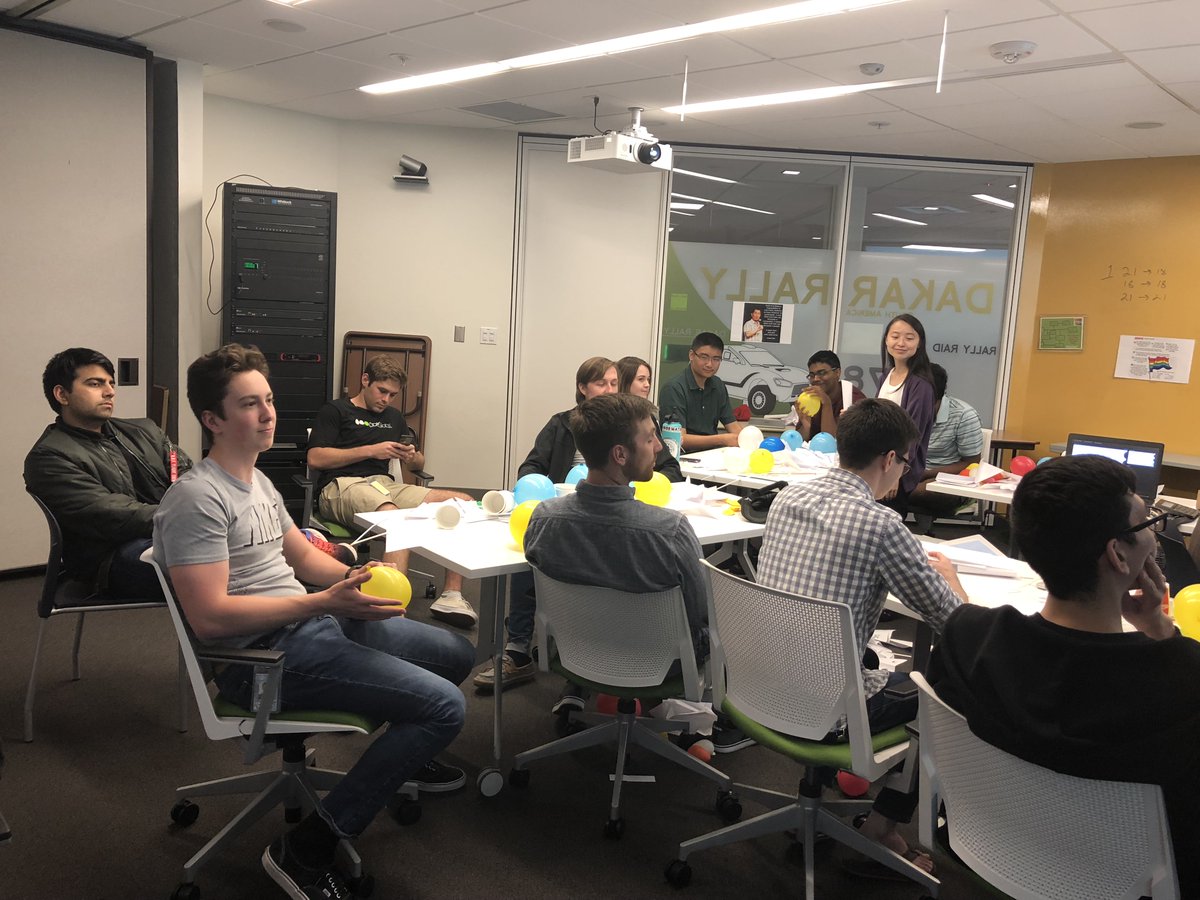 Some of our Portland interns spent Thursday in a "Tech Talk: Agile Workshop" at the office! It looks like things got pretty crafty with some balloons and paper airplanes. Fun! 🎈 What do you do to keep things interesting at the office? #myCDKsummer #lifeatCDK