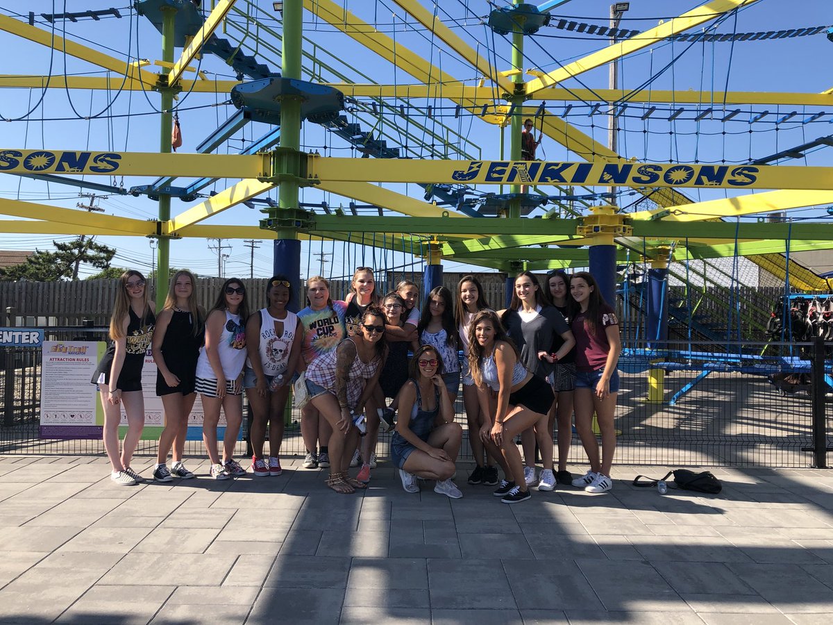 WCinfinity's tweet photo. Our first team bonding event at @JenksBoardwalk was so much fun! Perfect way to kickoff our week off! But can’t wait to be back in the gym! https://t.co/vRVKEzTjy6