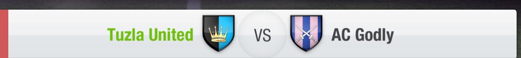 TuzlaU's tweet photo. Next game is at home in Stadion Grbavica against Berlin based side AC Godly. The match will be played on Saturday the 7th of July 2018 at 23:42 GMT. Good Luck Lads #TuzlanskiPrvi #TopEleven https://t.co/g0HAAtpGcu