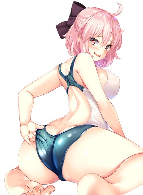 水着沖田さん。次の夏イベで来てくれるって信じてる・・・( ˘ω˘ ) #FGO 