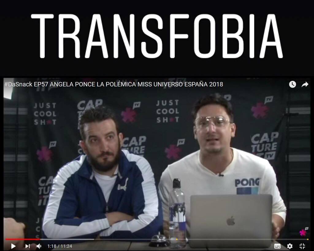 VE_Igualitaria's tweet photo. #COMUNICADO Mientras los movimientos LGBTI celebramos que #AngelaPonce será la 1ra mujer #transexual de España en #MissUniverso. Programas como #DaSnack EP57 en @YouTube con @danieltodocine @elalexgoncalves @mcotrap @dobleg8 entre burlas incitan el odio https://t.co/uNbLAOSFHA https://t.co/hF3B27xZcC