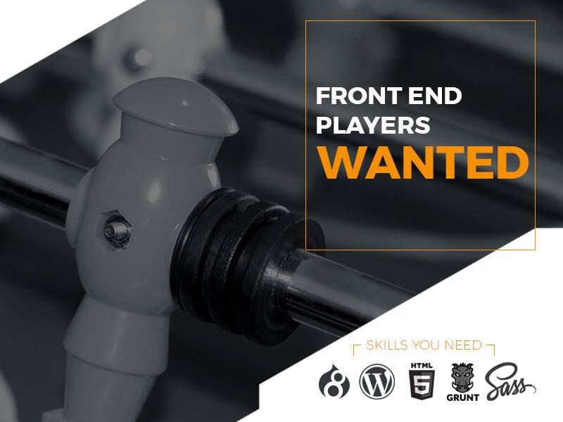 ParallelDevs's tweet image. We're looking for FrontEnd CMS (#WP & #Drupal) developers to join our team.
Apply Here - > bit.ly/2yuzLMO
* #Freelancers are welcome to apply too.