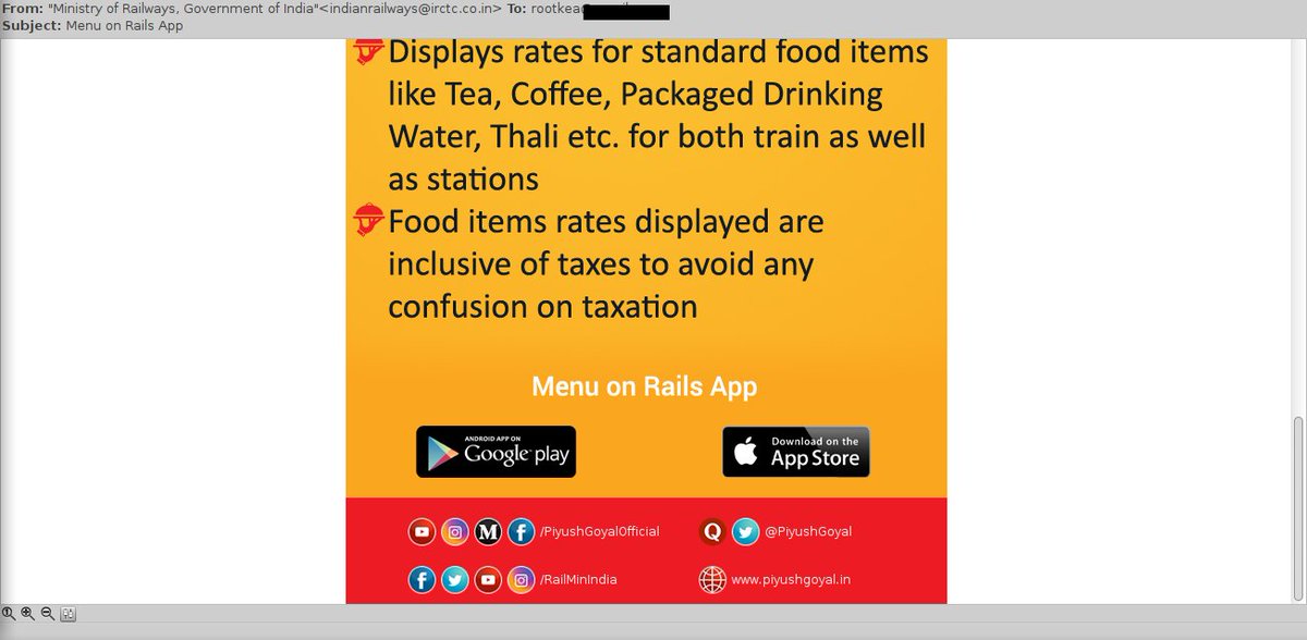 Spam from irctc.co.in without "unsubscribe" link