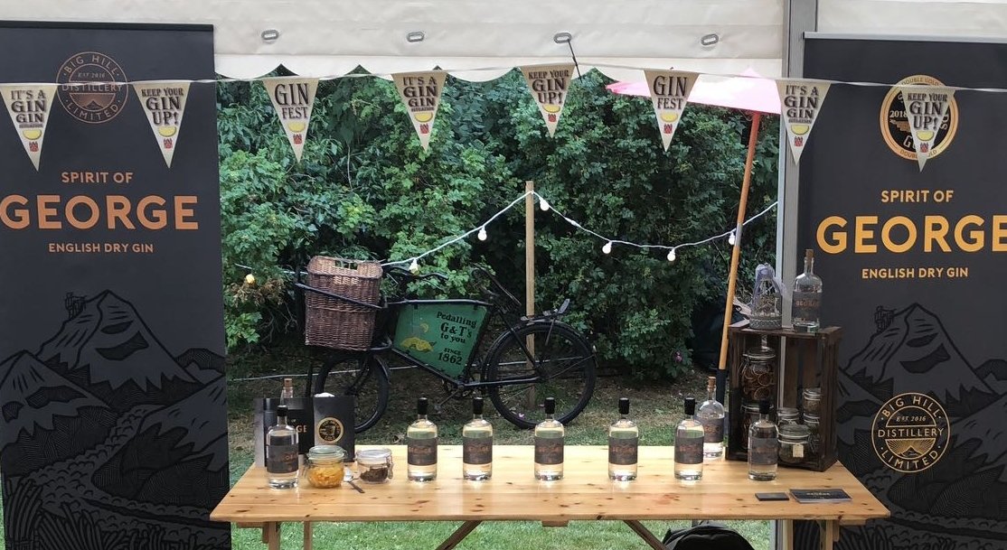 All setup at <a href="/CholmArms/">Cholmondeley Arms</a> for #ginfestival today. Sun is shining, loads of gin, bbq, #ThreeLions on the big screen.  Get involved! #spiritofgeorge in plentiful suppirt, come along and see what it's all about!
#goldmedalgin #cheshire #Mobberley #cheshirecat #nepalesebotanicals
