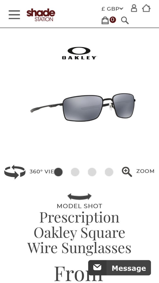 BrydonCraig's tweet photo. ⚠️Word of warning if placing an order for prescription Sunglasses from Shade Station this summer as they will leave you anywhere but in the shade! The picture on the left is what we ordered. No apology and or willingness from the company to refund or resolve😡 #shadestation https://t.co/KJHy06DT8G