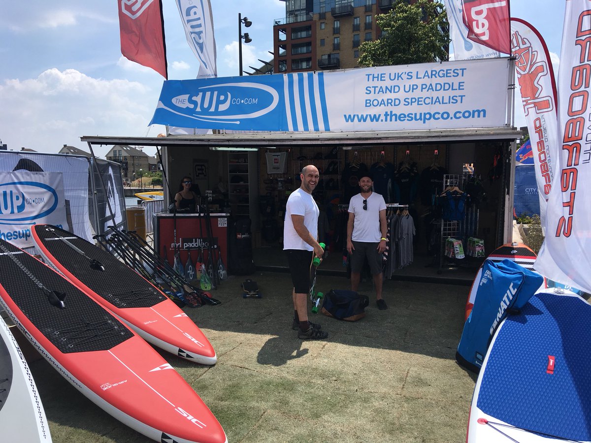 suparmada's tweet photo. Looking good down at the @LondonSUPOpen! Suns out, racing underway &amp; some old friends here too! Should be a great weekend. Good work @theappworldtour &amp; Vision Nine for pulling it all together. @TheSUPCompany @RedPaddleCo @SUPMagUK @redbull @Kai_Lenny @NaishSUPIntl https://t.co/O52YDQ229u