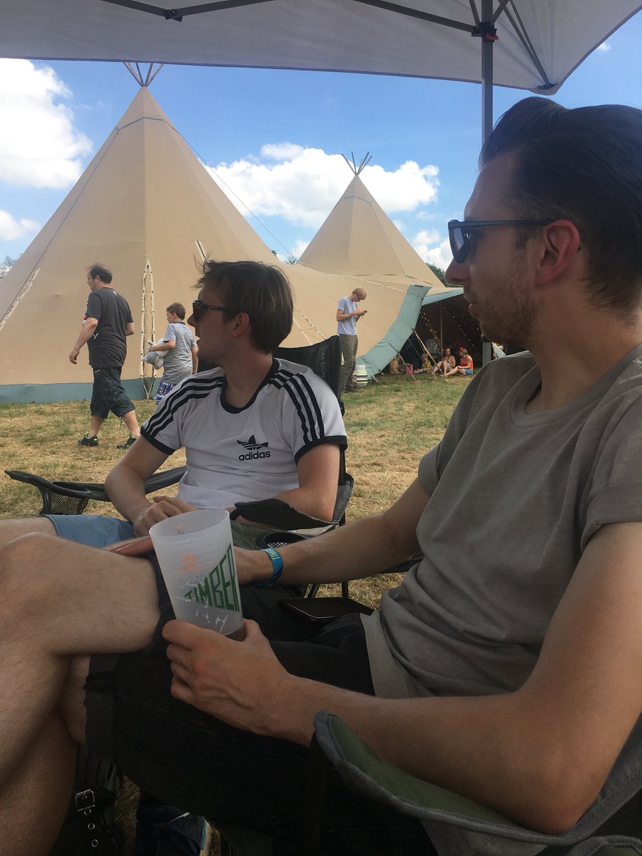 Having a great time at Timber Festival 🤗🤗🤗