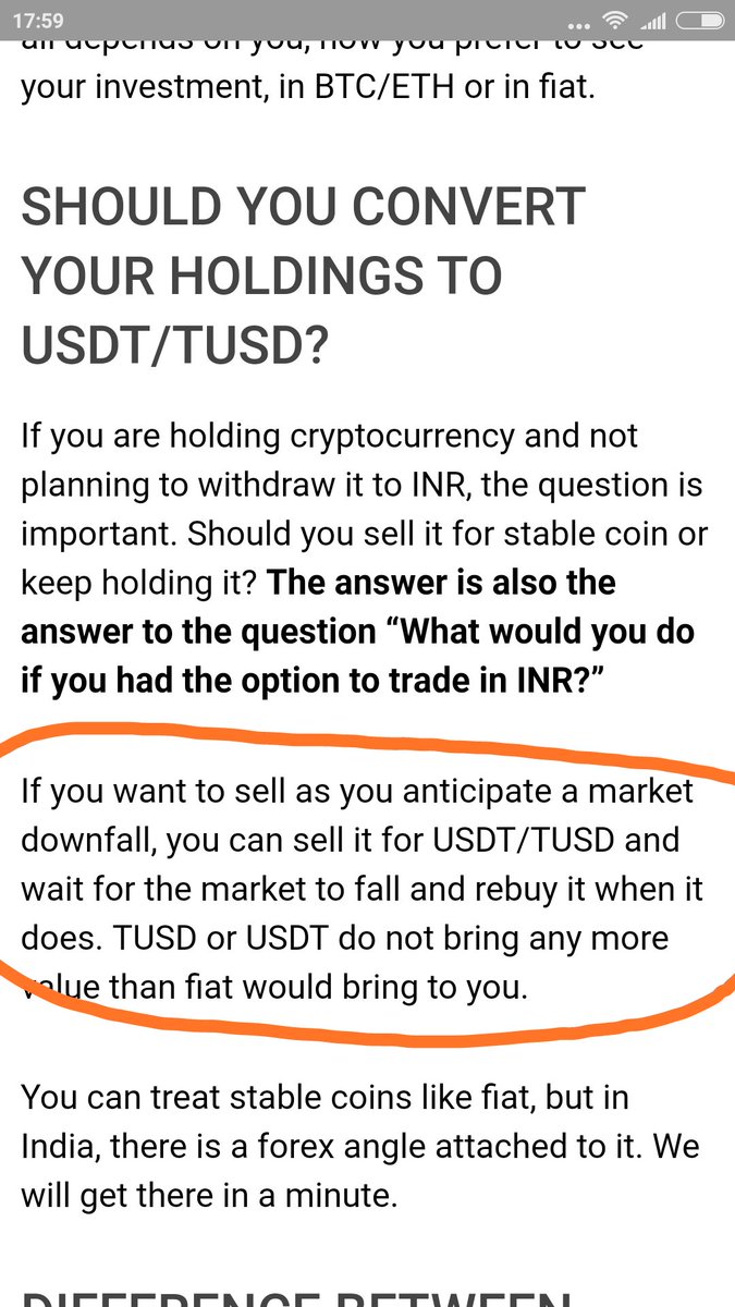 Coin Crunch India On Twitter There Is A Difference In Selling - 