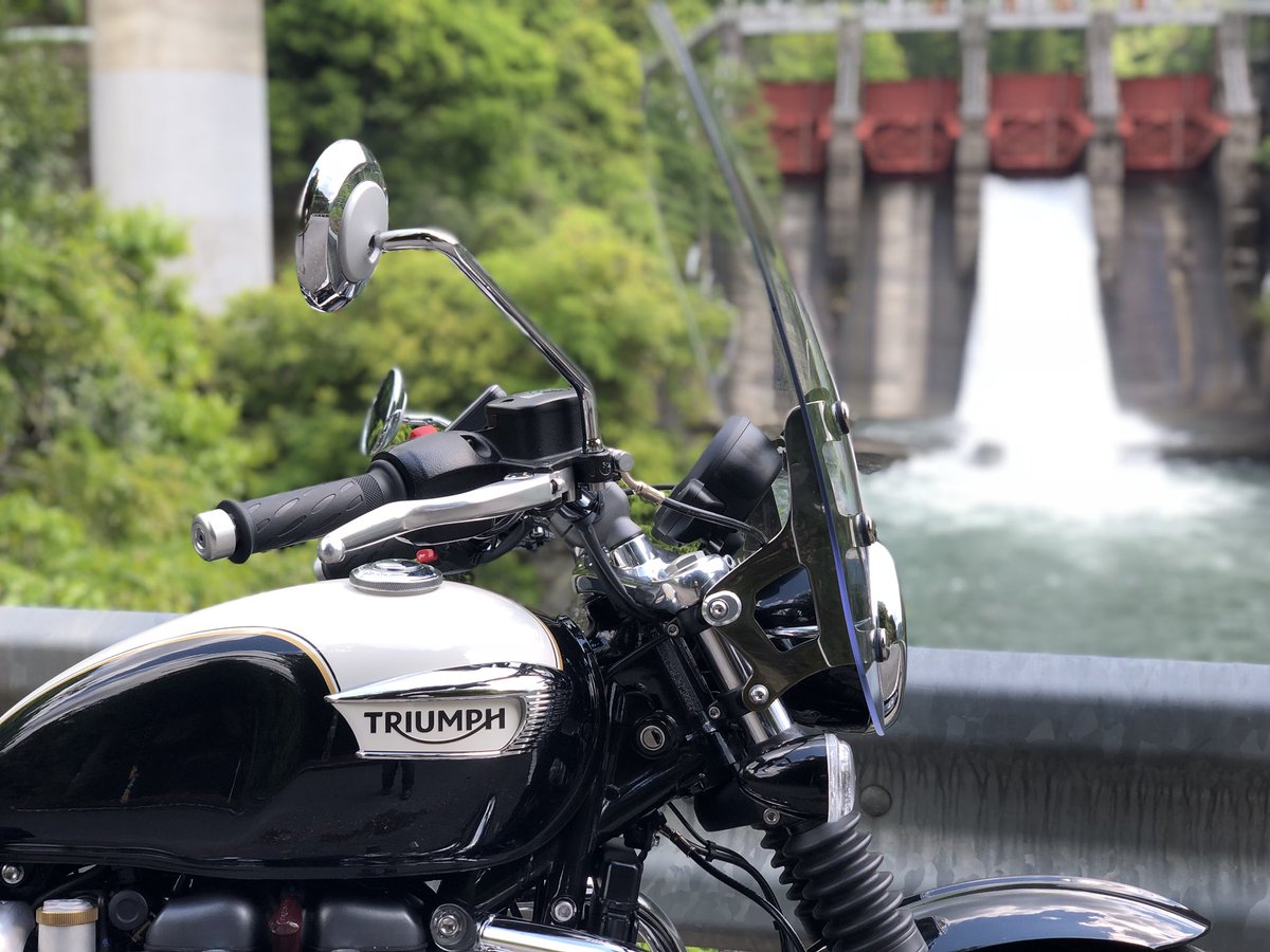 104KUNI's tweet image. #トライアンフ勢バイク晒せ
#triumphが美しい