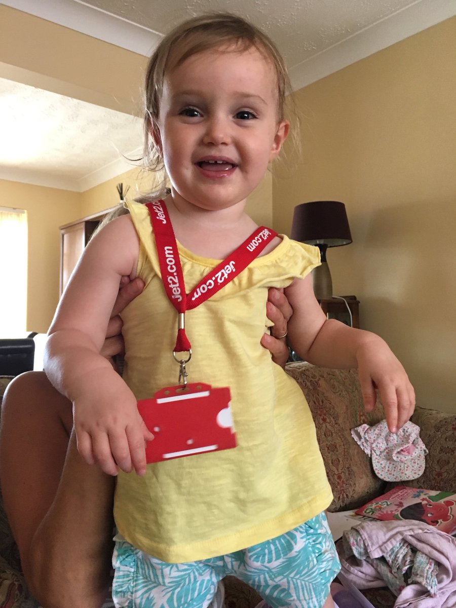KathlouStone's tweet photo. Your newest employee @jet2tweets https://t.co/rvmBfQHw65