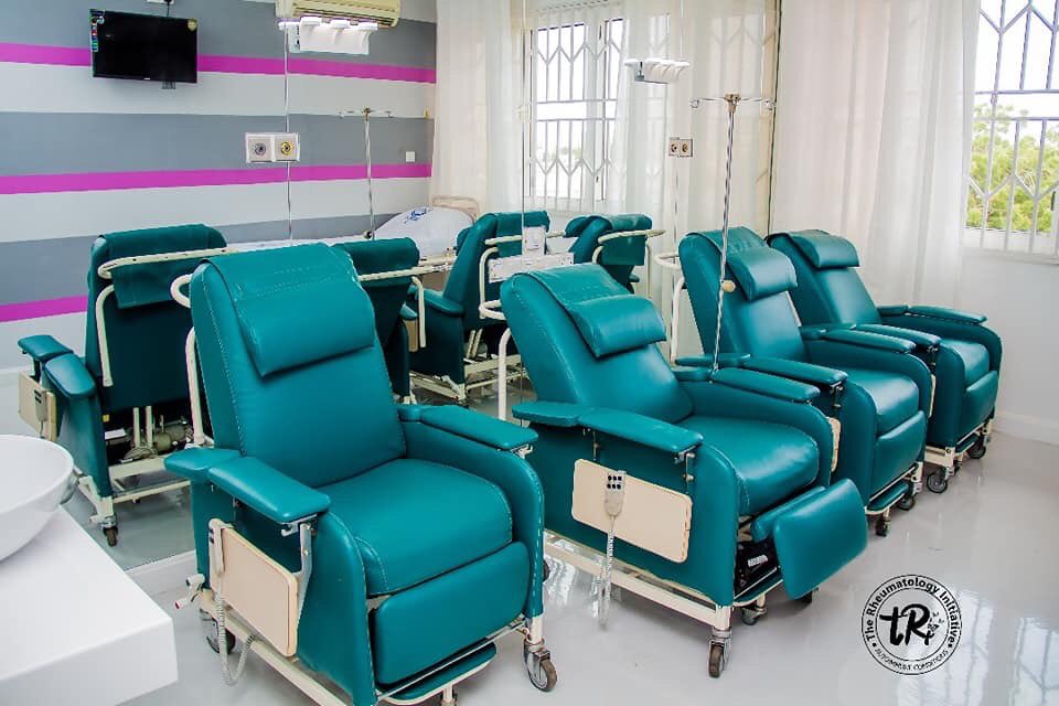 trighana's tweet photo. The room will be used by the Rheumatologists and other specialties for infusion of various treatment proctocols. The project was funded with kind support from Ms Nana Brago Ababio.
#tRiTogether
#tRi
#tRiToCare
#AutoimmuneDisease
#Infusions
#TreatmentHelps https://t.co/7w3RYdWtuG