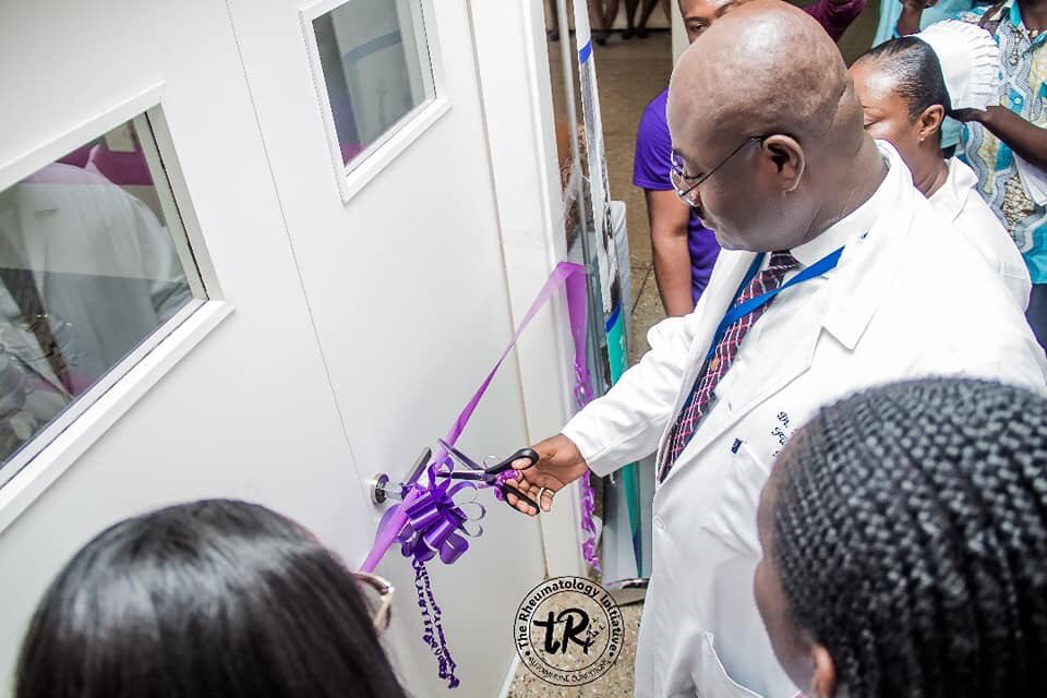 trighana's tweet photo. The room will be used by the Rheumatologists and other specialties for infusion of various treatment proctocols. The project was funded with kind support from Ms Nana Brago Ababio.
#tRiTogether
#tRi
#tRiToCare
#AutoimmuneDisease
#Infusions
#TreatmentHelps https://t.co/7w3RYdWtuG