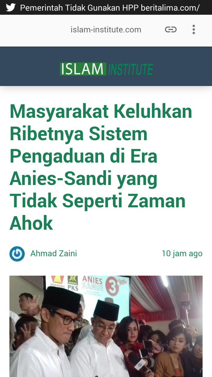 Handojo7's tweet photo. @SalzaBi64682152 @fikri123159 @aniesbaswedan @JakartaTourism @DKIJakarta @asiangames2018 @asianpg2018 GUBERNUR TELADAN https://t.co/Pv8fjIcfsS