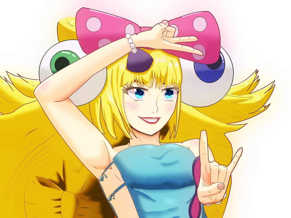 一週間以上遅れたけど誕生日おめでとうシルヴィちゃん

#シルヴィ・ポーラ・ポーラ生誕祭
#格ゲーキャラ描こうぜ
#絵描きの輪 
#イラスト