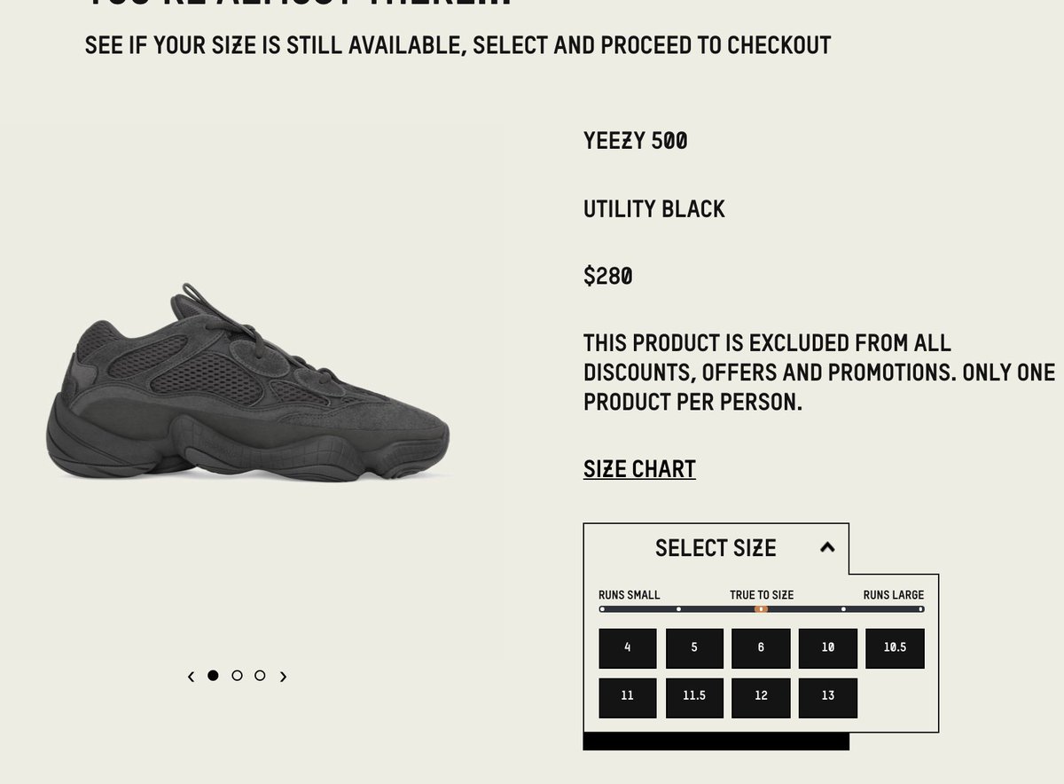 do yeezy 500 run big or small