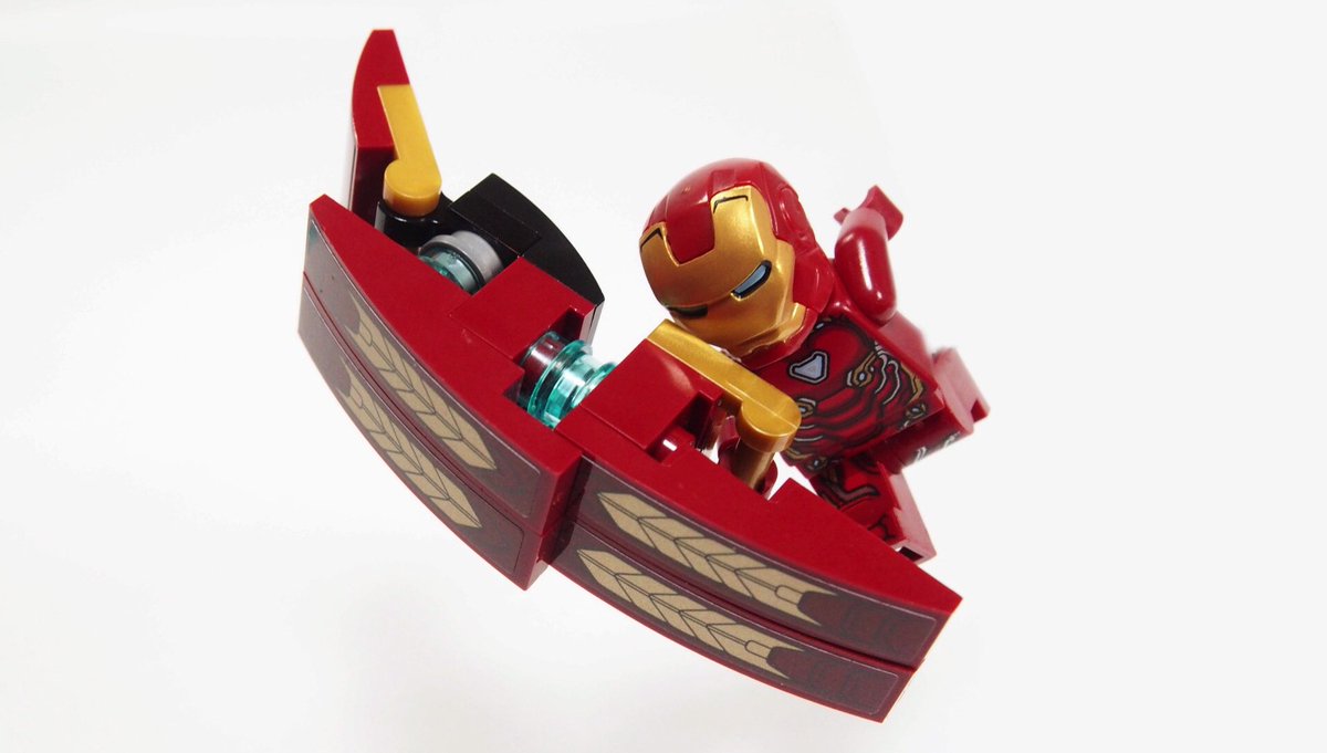 lego iron man boat