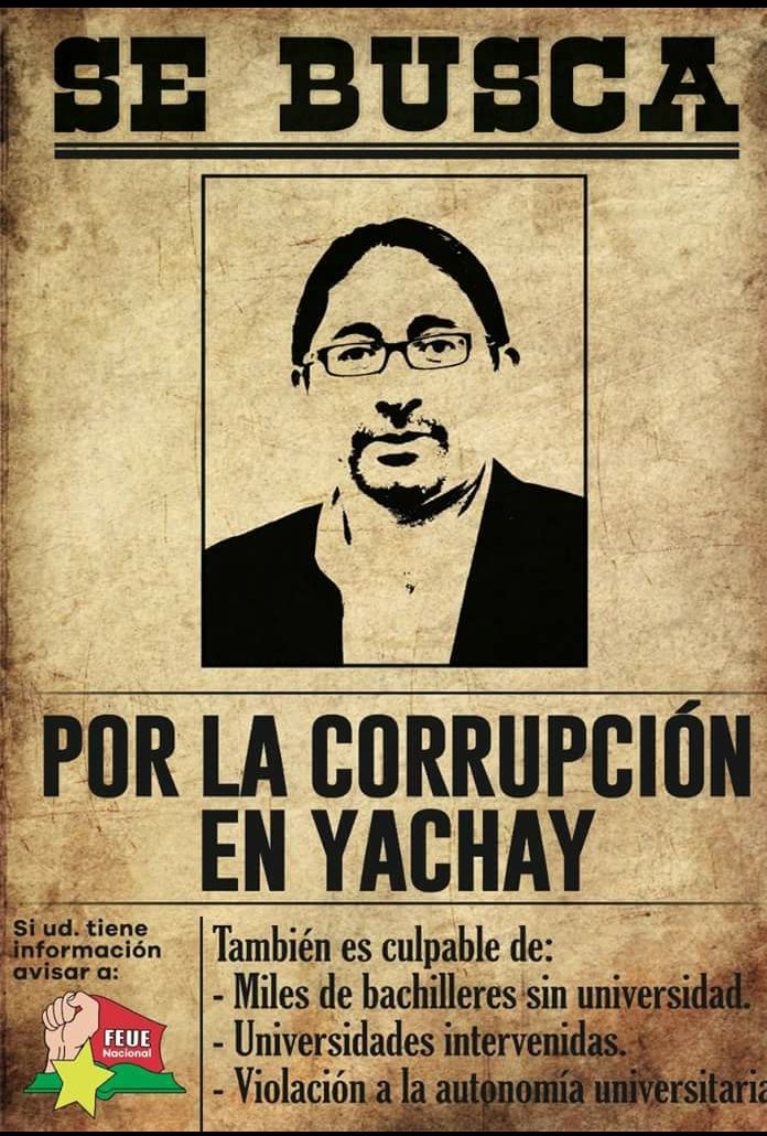 VAndresQuishpe's tweet photo. .@ciespal es sólo la cereza del pastel. René Ramírez dirigió:

-@SenpladesEc (2008-2011)
-Senescyt (2011-2017)
-@ces_ec(2011-2016)
- Yachay EP 
- IAEN

Cada institución debe seguir el ejemplo de Ciespal y examinar la gestión de Ramírez. Seguro encuentran cosas peores a estas 👇 https://t.co/K3uJJd4c9A