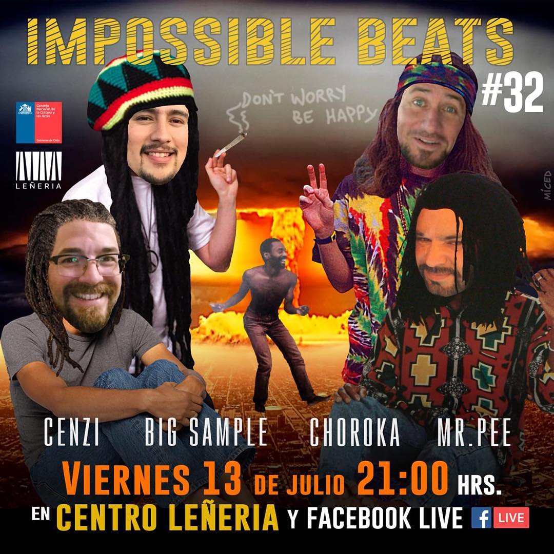 PeeGeezOficial's tweet photo. Próximo Viernes 13 de Julio. Estará como invitado en un nuevo Capitulo de @impossible_beat el Gran @MPEE187 junto a Big Sample para ser parte del jurado de la Pieza #32 del #puzzleIB "Don't Worry Be Happy"! 💯🎛🎚🎧
#HipHop #PeeGeez #ImpossibleBeats https://t.co/Tay1NIaB4m