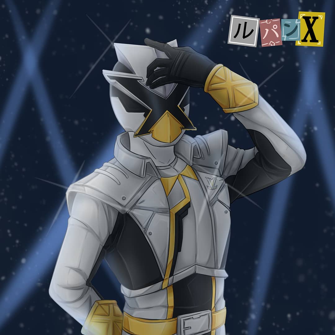 achscooler's tweet photo. 「ルパンX 」fanart
"孤高に煌めくの怪盗"
The glittering, aloof phantom thief! ＃怪盗戦隊ルパンレンジャー #怪盗戦隊ルパンレンジャーvs警察戦隊パトレンジャー #パトレンx ＃ルパンx #kaitousentailupinrangervskeisatsusentaipatranger #kaitousentai #lupinx #patrenx #fanart #draw #lupinpato https://t.co/FT6o3YFGFP