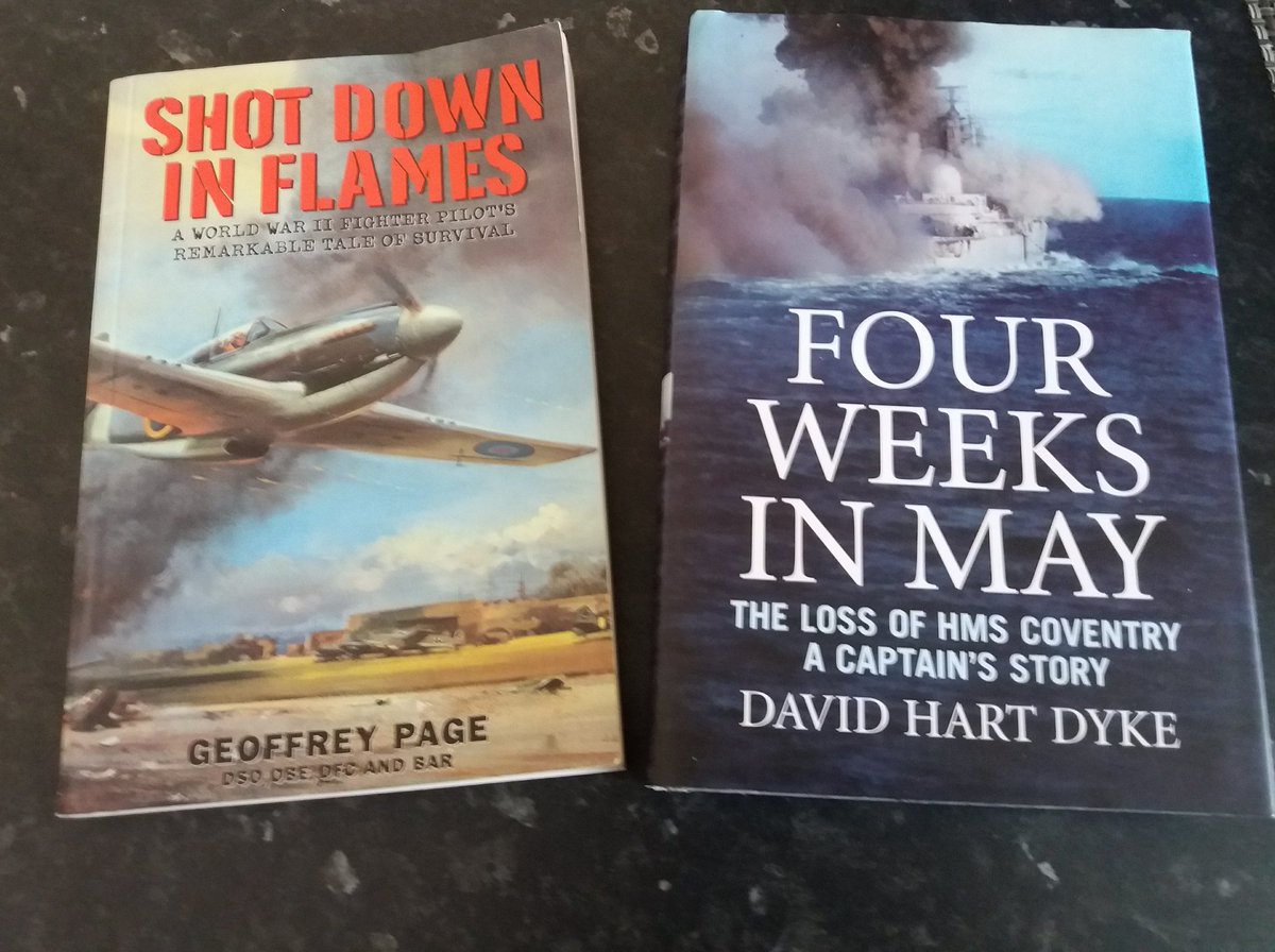 Today's #charityshopbargains #ww2 #RAF100 #falklands @falklands_utd