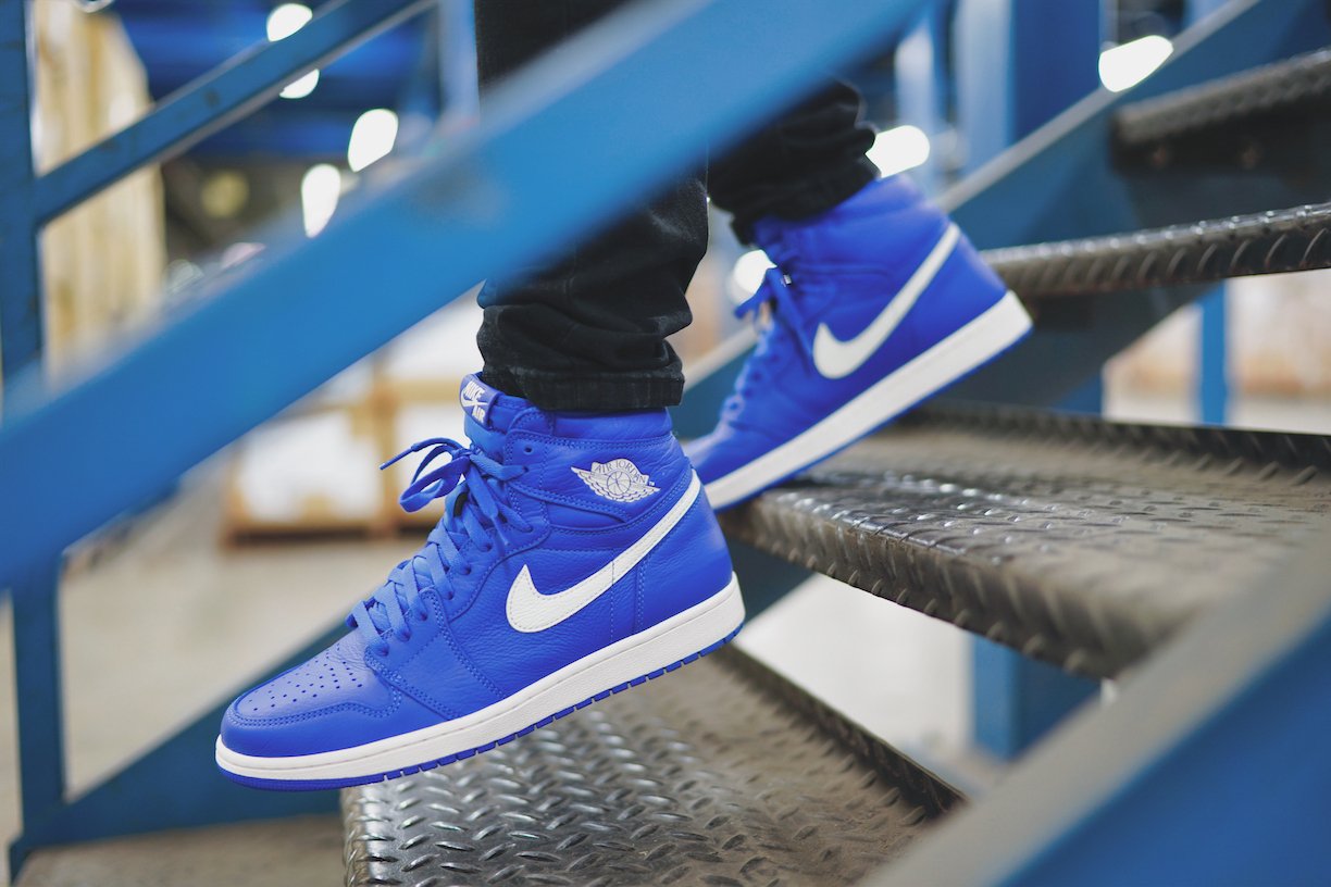 foot locker jordan 1 hyper royal